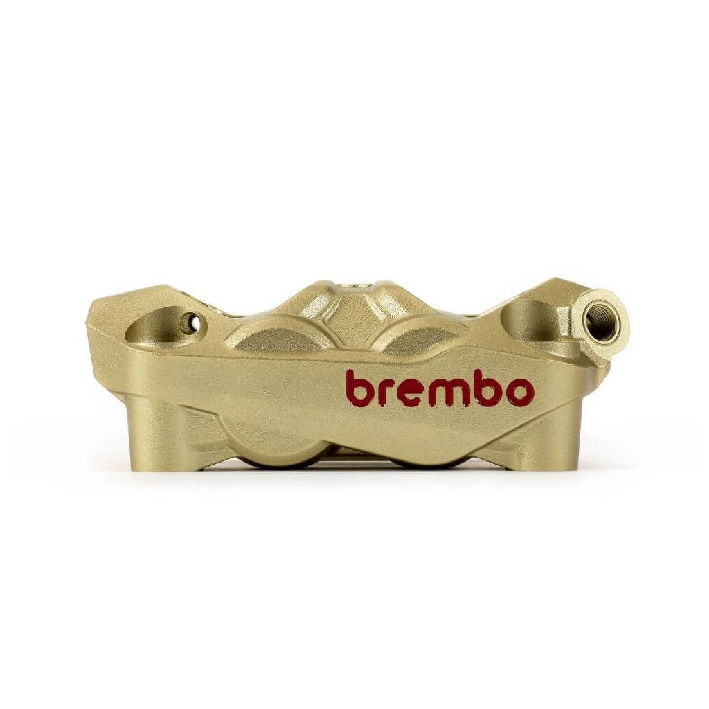 Etriers Brembo Hypure gauche + droit 100mm Gris/Rouge