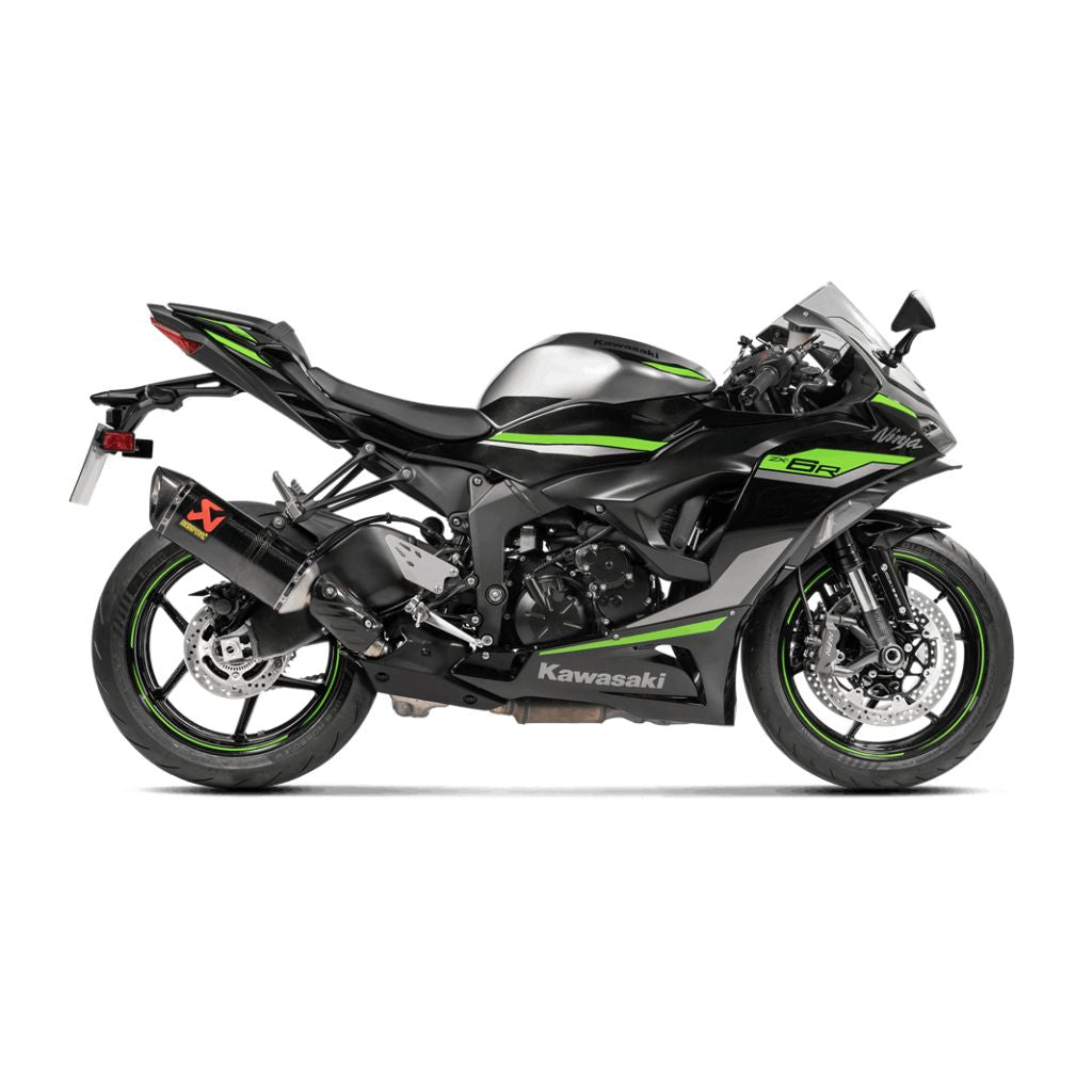 Silencieux Akrapovic homologué pour Kawasaki ZX6R 636 19-24