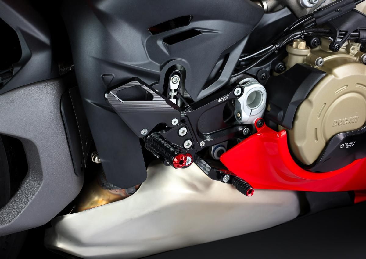 Commandes reculées réglable Bonamici Racing - Ducati Panigale V4/V4S