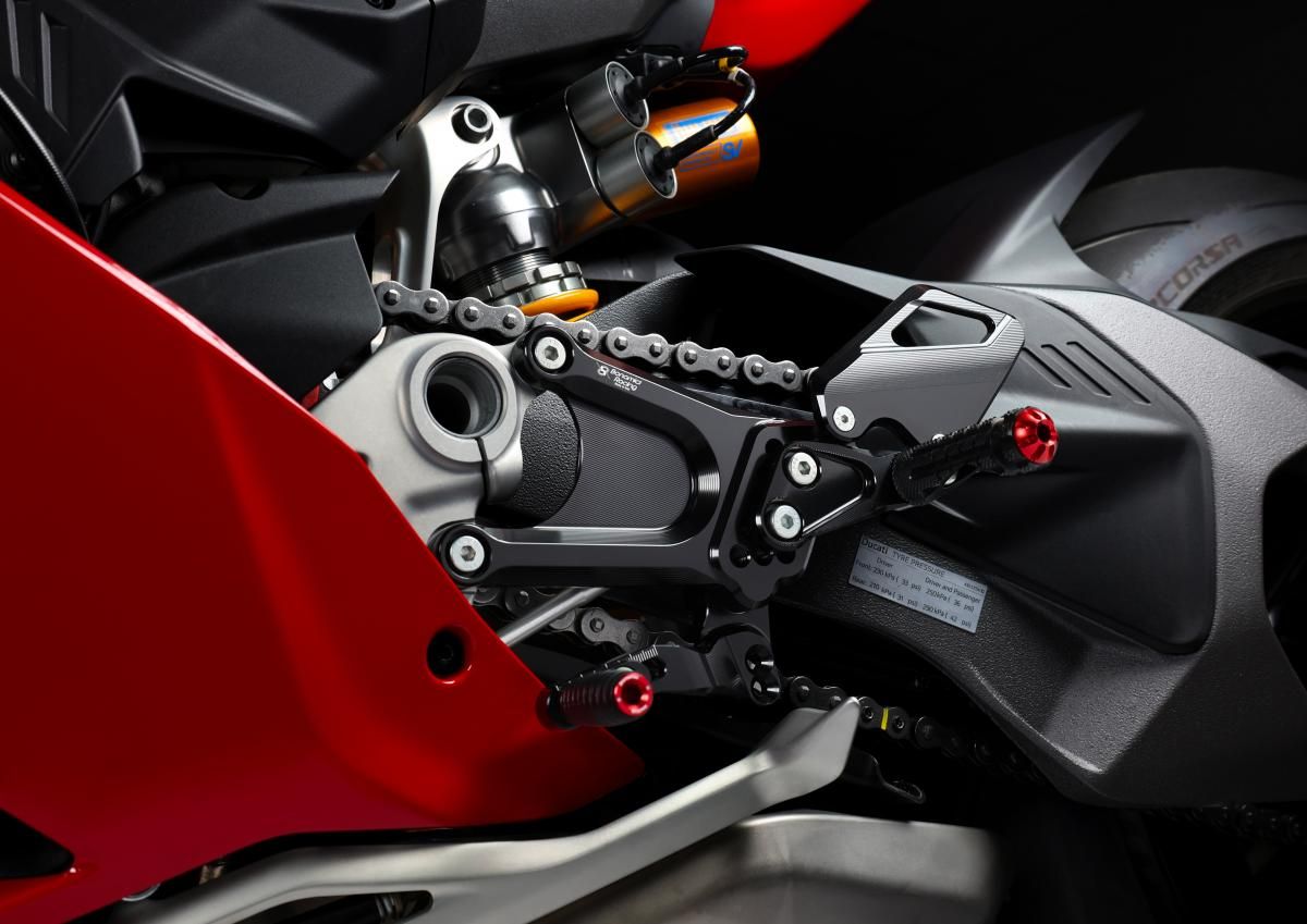 Commandes reculées réglable Bonamici Racing - Ducati Panigale V4/V4S