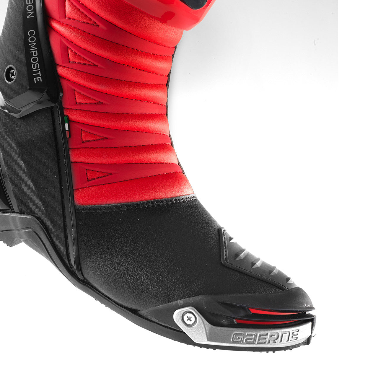 Bottes Gaerne GP1 LS black/fluo red