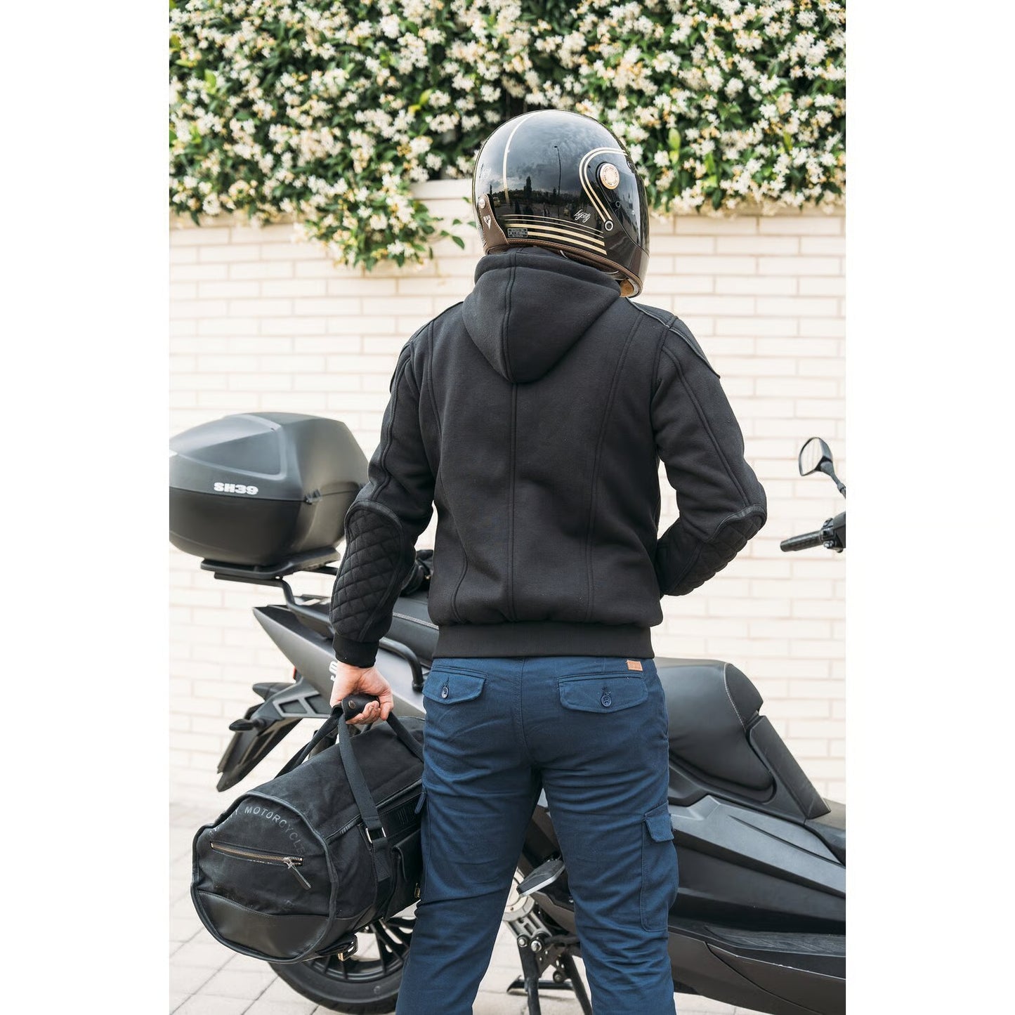 By City Street veste textile noire