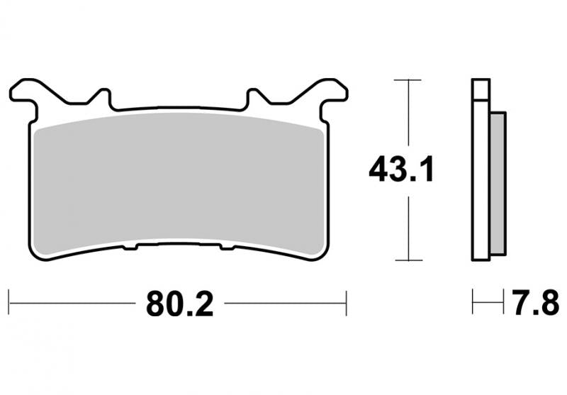 Plaquettes de freins AP RACING LMP585TRR