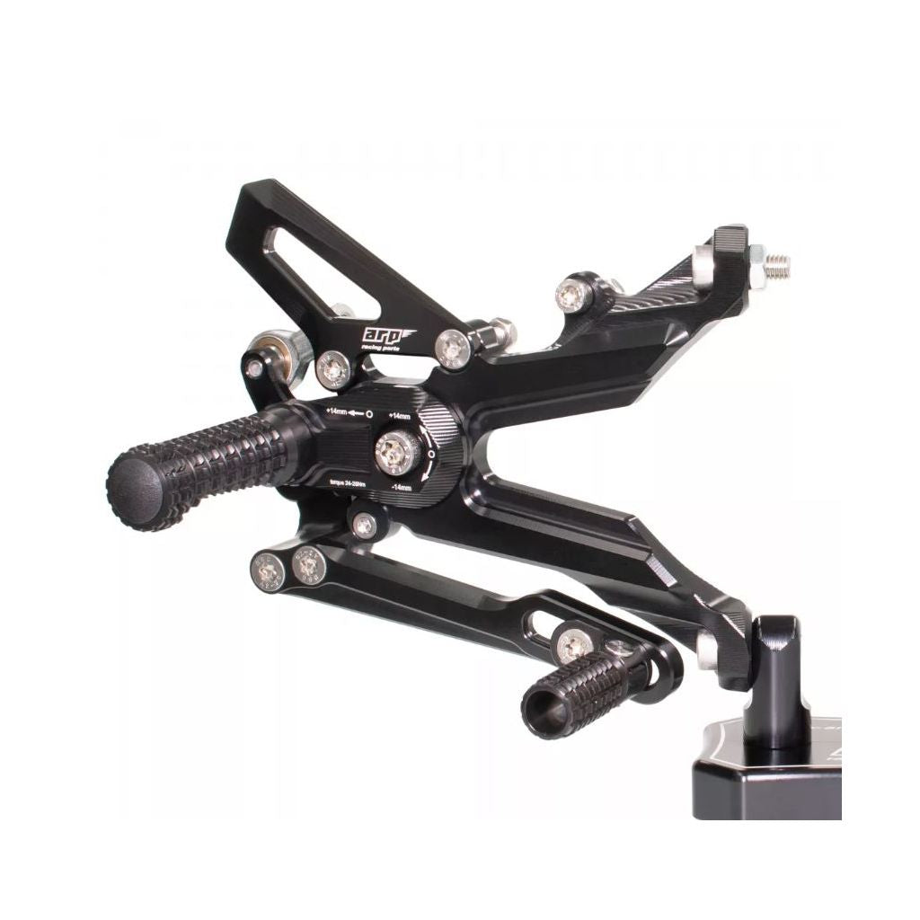 Commandes reculées ARP X-Type pour BMW S1000RR 19-24 inversé et normal