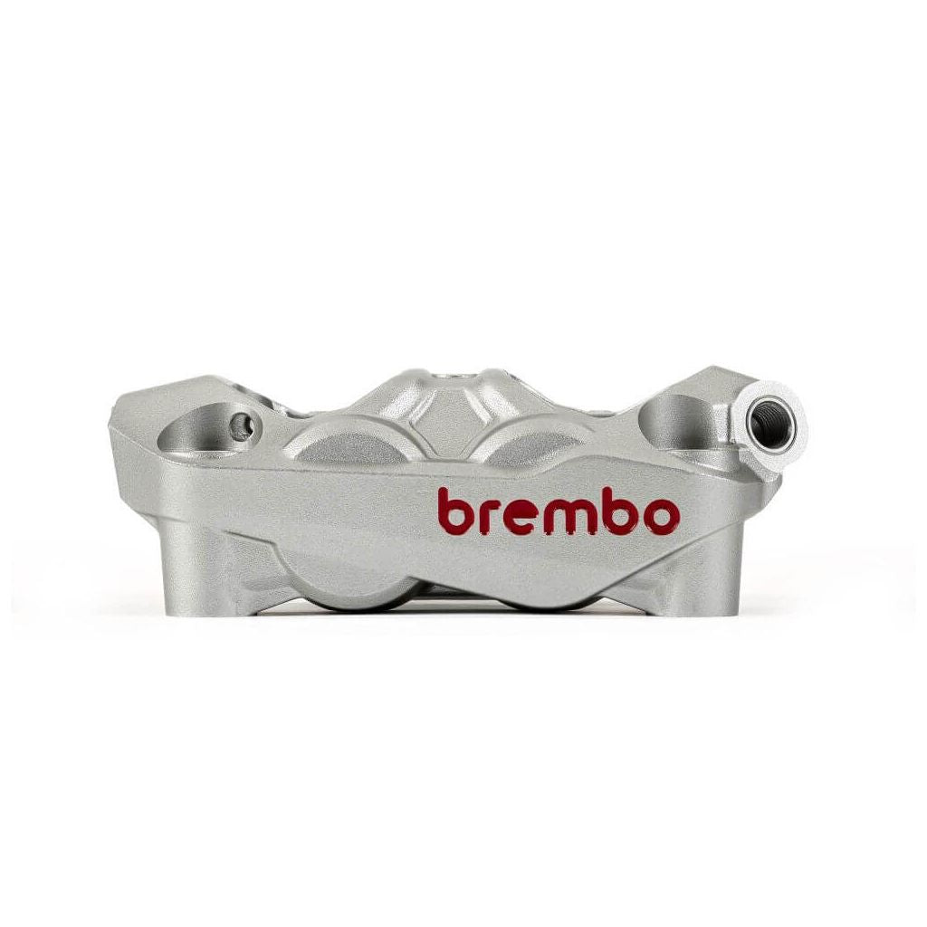 Etriers Brembo Hypure gauche + droit 100mm Gris/Rouge