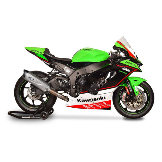 Ligne d'echappement Spark titane Fighter pour Kawasaki ZX10R 21-25