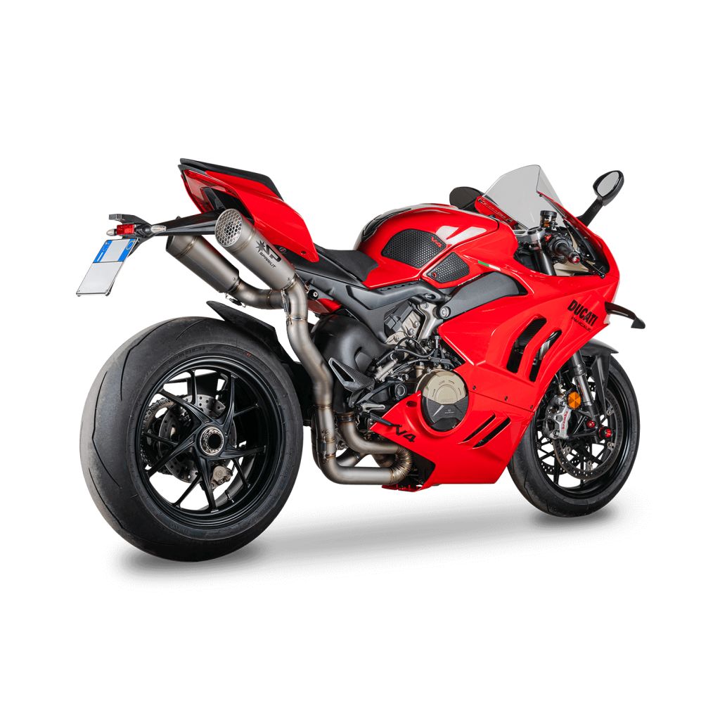 Ligne d'échappement Spark inox pour Panigale V4 18-24/Streetfighter V4 20-24