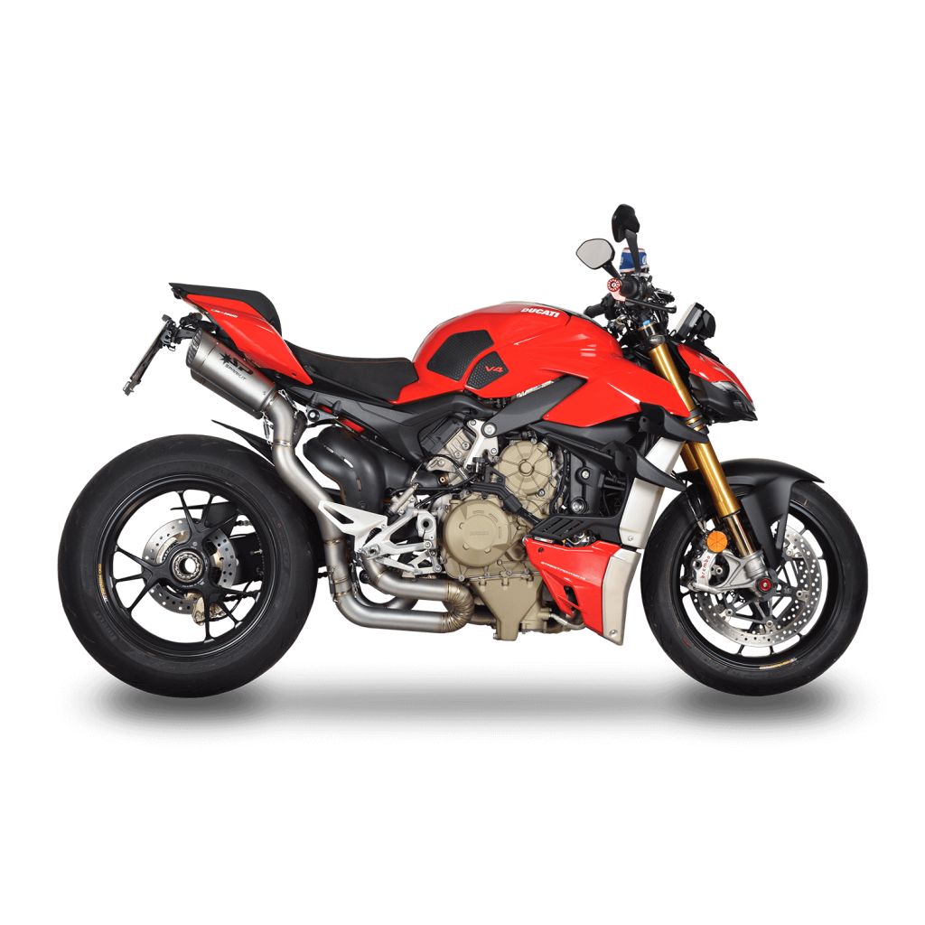 Ligne d'échappement Spark inox pour Panigale V4 18-24/Streetfighter V4 20-24